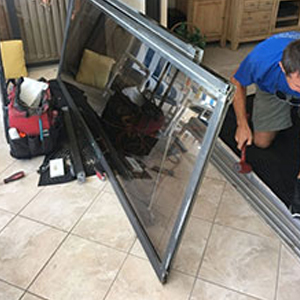 sliding glass door frame repair East Pasadena